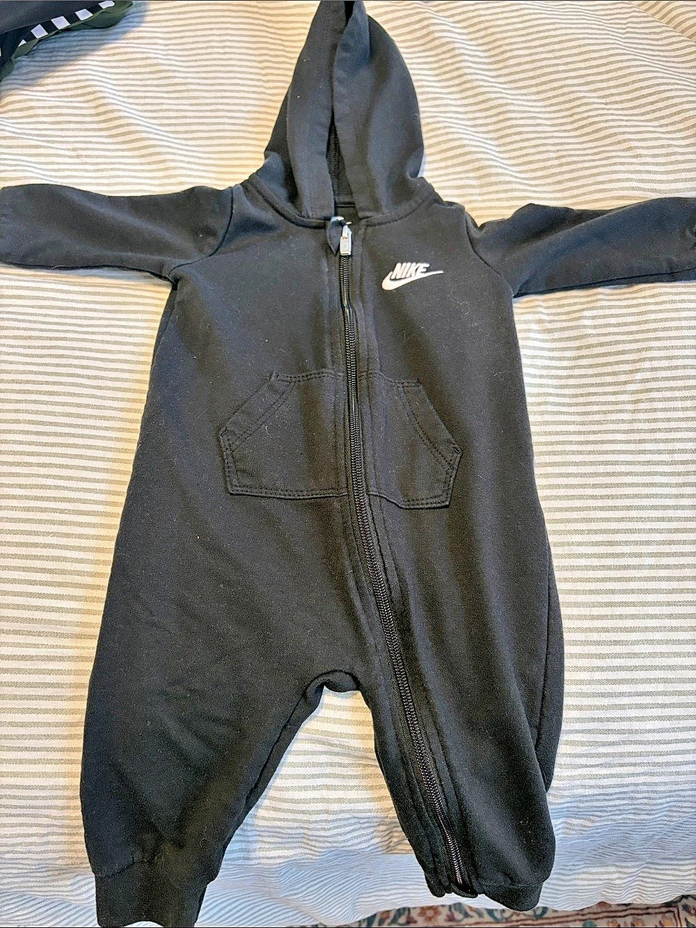 Nike Baby Essentials Hooded Coverall Baby 9M Black